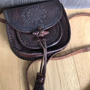 Artisanal 100% leather purse